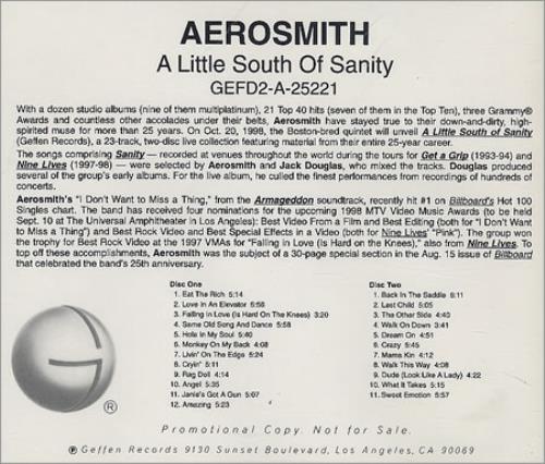 エアロスミス　a little south of sanity Aerosmith - A Little South of Sanity - Amazon.com Music